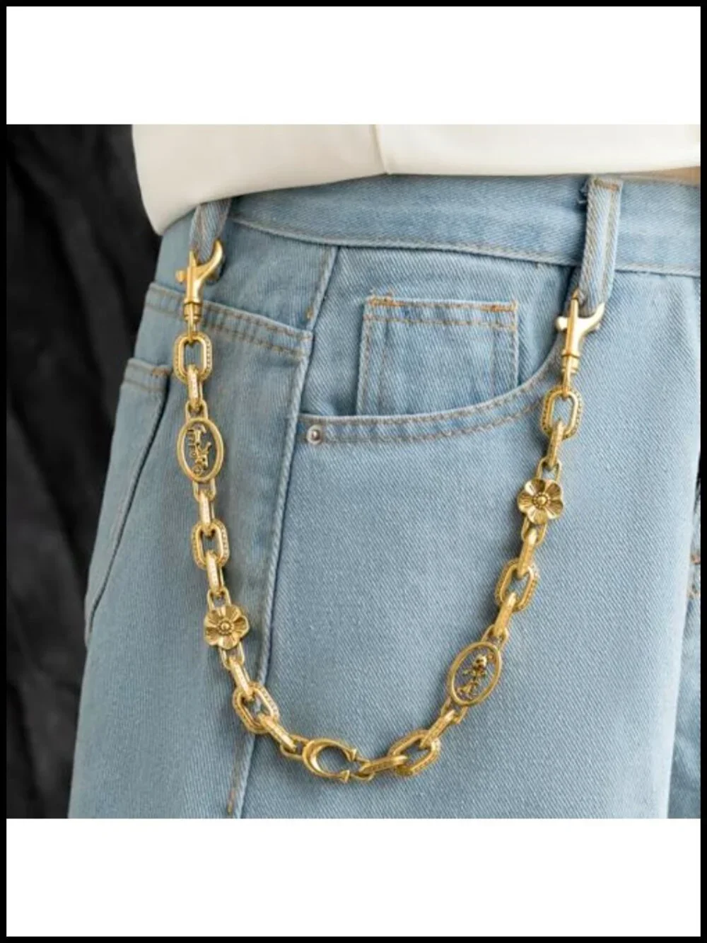 Cherry Purse Charm Keychain Bag Extender Wallet Chain for Handbags